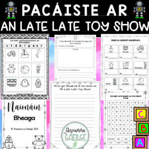 Pacáiste ar 'An Late Late Toy Show'